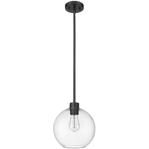 Basin 1 Light 10 inch Powder Coated Black Outdoor Hanging Pendant